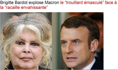 Macron le “trouillard émasculé”